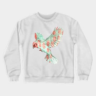 The Thing with Feathers Sticker Crewneck Sweatshirt
